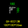 【示例】PU 天花角花 GH-80213M · 180×180mm