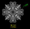 【示例】PU 组合天花灯盘 MH-7621 · 外直径 1200mm